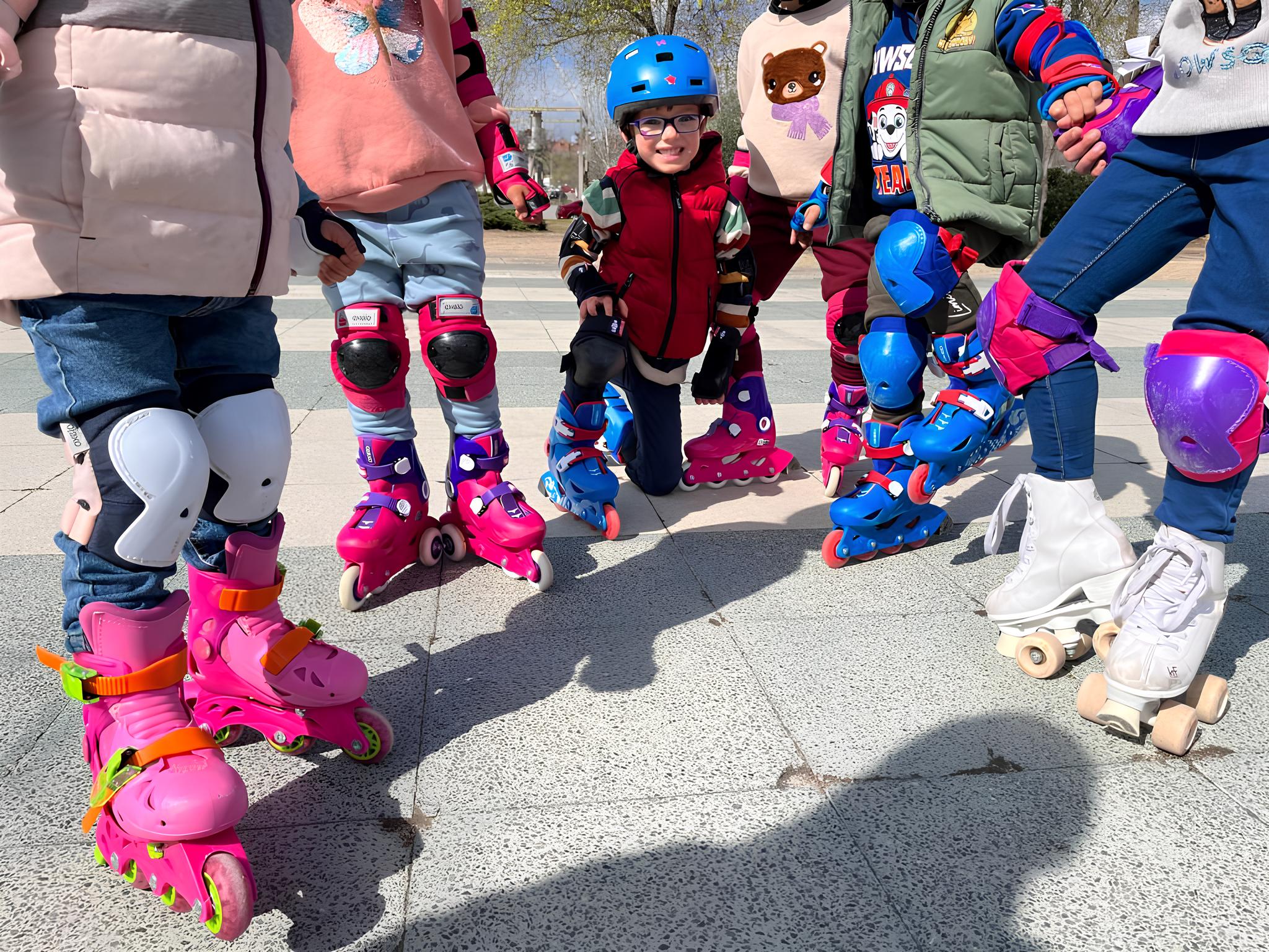 Clases de patinaje para niños