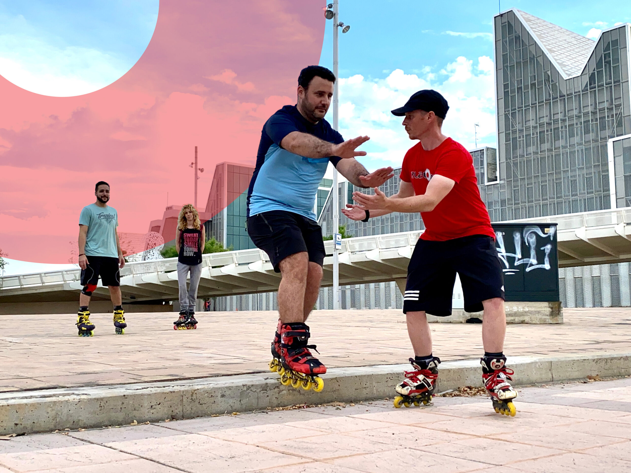 Cursos de patinaje para adultos
