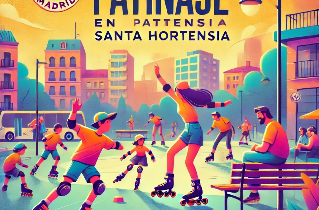 "clases de patinaje en Santa Hortensia"